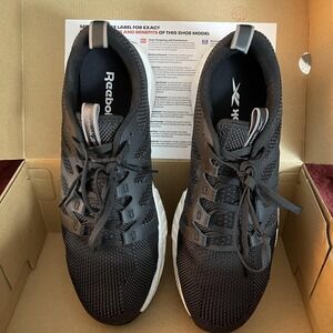 Reebok Work Shoes Mens Size 10.5 Black Fusion Flexweave Comp‎ Toe SD10 RB4311